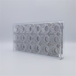 POLYCARBONATE MOLD MAGNETIC SUN 27.5X13.5X2.4CM