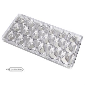 POLYCARBONATE MOLD MAGNETIC DROP 27.5X13.5X2.4CM