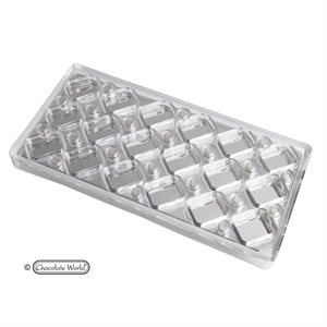 POLYC. MOLD MAGN. RECT ENROBED 27.5X13.5X2.4CM