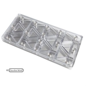 POLYC. MOLD MAGNETIC TRIANGLE 27.5X13.5X2.4CM