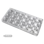 POLYCARBONATE MOLD MAGNETIC HEART  27.5X13.5X2.4CM