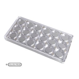 POLYC. MOLD MAGN. ROUND BASE TRIO 27.5X13.5X2.4CM