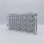 POLYC. MOLD MAGNETIC SMALL ROUND 27.5X13.5X2.4CM