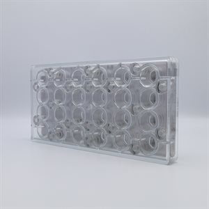 POLYC. MOLD MAGNETIC SMALL ROUND 27.5X13.5X2.4CM