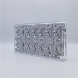 POLYCARBONATE MOLD MAGNETIC CLOUD 27.5X13.5X2.4CM