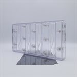 POLYC. MOLD MAGNETIC BAR WAVE 27.5X13.5X2.4CM