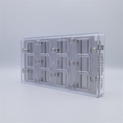 POLYC. MOLD MAGNETIC BAR 3 BLOCK 27.5X13.5X2.4CM