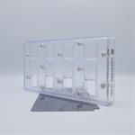 POLYC. MOLD MAGNETIC BAR 3 BLOCK 27.5X13.5X2.4CM