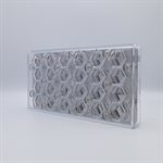 POLYC. MOLD MAGNETIC HEXAGON 27.5X13.5X2.4CM