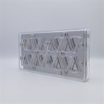 POLYC. MOLD MAGN. TRIANGLE SLICE 27.5X13.5X2.4CM