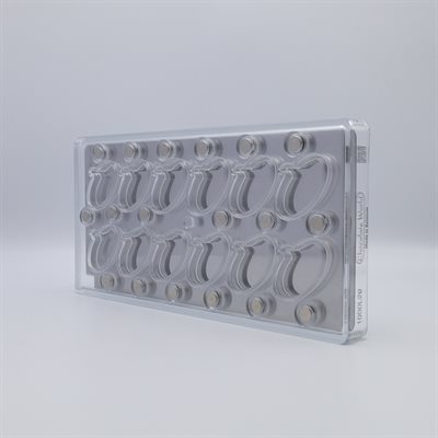 POLYC. MOLD MAGNETIC TEXT BALLOON 27.5X13.5X2.4CM