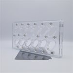 POLYC. MOLD MAGNETIC TEXT BALLOON 27.5X13.5X2.4CM