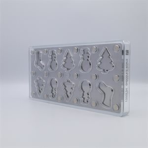 POLYC. MOLD MAGN. CHRIST ORNAMENT 27.5X13.5X2.4CM