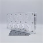 POLYC. MOLD MAGN. CHRIST ORNAMENT 27.5X13.5X2.4CM