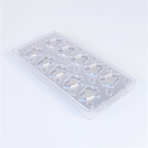 POLYCARBONATE MOLD MAGNETIC BELLS 27.5X13.5X2.4CM