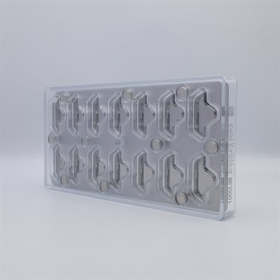 POLYCARBONATE MOLD MAGNETIC SHIP 27.5X13.5X2.4CM