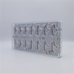 POLYCARBONATE MOLD MAGNETIC SHIP 27.5X13.5X2.4CM