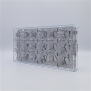 POLYC. MOLD MAGN. CHIFFERS CROWN 27.5X13.5X2.4CM