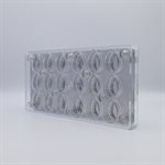 POLYCARBONATE MOLD MAGNETIC EGG 27.5X13.5X2.4CM