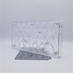 POLYCARBONATE MOLD MAGNETIC EGG 27.5X13.5X2.4CM