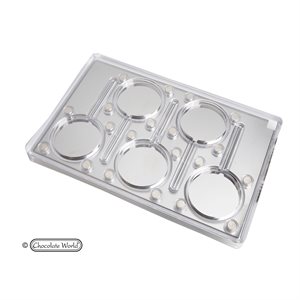 POLYC MOLD MAGNETIC LOLLYPOP 27.5X17.5X2.4CM