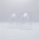 NO FRAME POLYCARBONATE MOLD EGG FOOT 135 MM