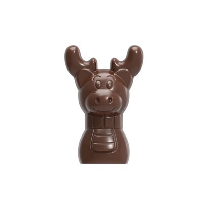 POLYCARBONATE MOLD MAGNETIC REINDEER 150MM