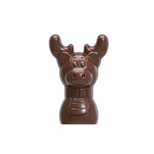 POLYCARBONATE MOLD MAGNETIC REINDEER 150MM