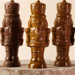 POLYCARBONATE CHOCOLATE MOULD MAGNETIC NUTCRACKER 200 MM HM046