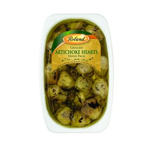 GRILLED ARTICHOKE HEARTS MARINATED IN VINEGAR AND OIL, 4.2 LBS / 1.9 KG X 2 PACKS 