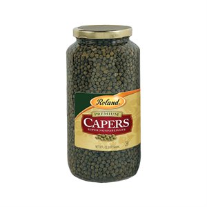 SUPER NONPAREILLE CAPERS, 32 FL OZ / 946 ML 