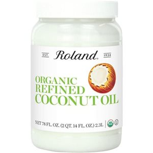 OIL ORAGANIC REFINED COCONUT 78FLOZ