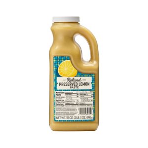 PRESERVED LEMON PASTE, 35 OZ / 1 KG X 4 BOTTLES 
