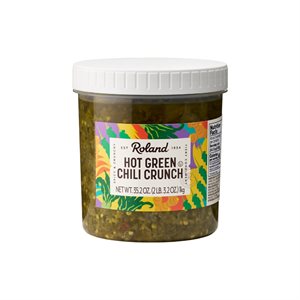 HOT GREEN CHILI CRUNCH, 35.2 OZ / 99 G X4