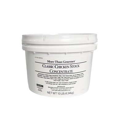 CLASSIC CHICKEN STOCK, 10 LBS / 4.5 KG 