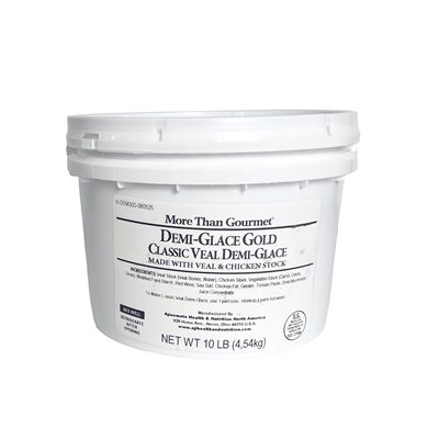 DEMI-GLACE, GOLD, 10 LBS / 4.5 KG