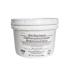 CHICKEN TORI PAITAN STYLE RAMEN BROTH, 10 LBS / 4.5 KG 