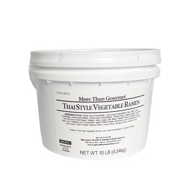 VEGETABLE THAI STYLE RAMEN BROTH, 10 LBS / 4.5 KG 