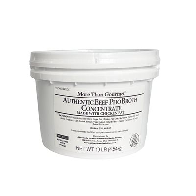 AUTHENTIC BEEF PHO BROTH, 10 LBS / 4.5 KG 