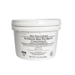 AUTHENTIC BEEF PHO BROTH, 10 LBS / 4.5 KG 