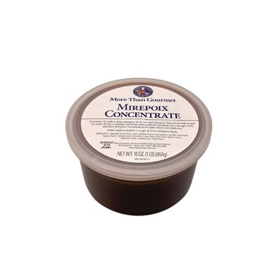 MIREPOIX VEGETABLE BROTH, 1 LBS / 0.5 KG X 4