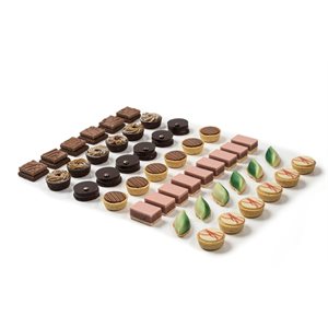 PETIT PASTRY COLLECTION ZURICH, 46PC