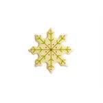 Holiday Snowflake, White Chocolate, 35 pcs