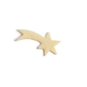 Crystalized Shooting Star, White Chocolate, 150 pcs