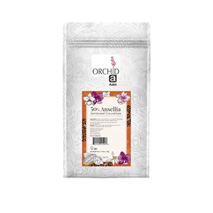 ORCHID ANSELLIA SEMISWEET 50% COUVERTURE COINS, 2.5KG BAG